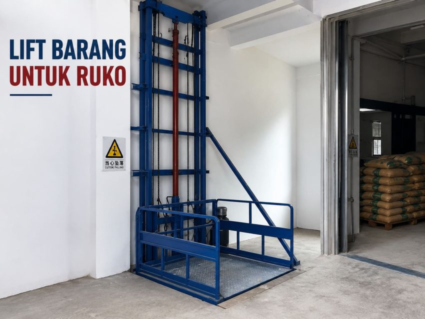 Lift Barang untuk Ruko